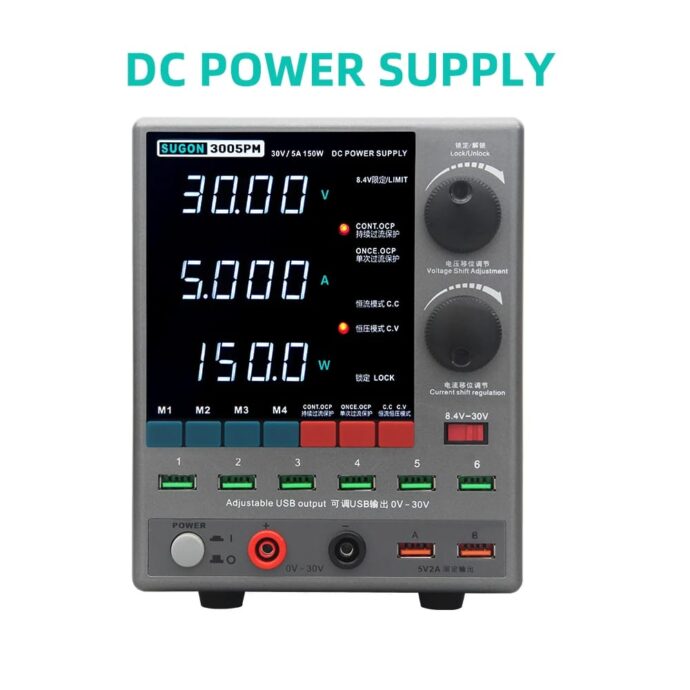 SUGON 3005PM DC POWER SUPPLY 30V 5A - Image 5