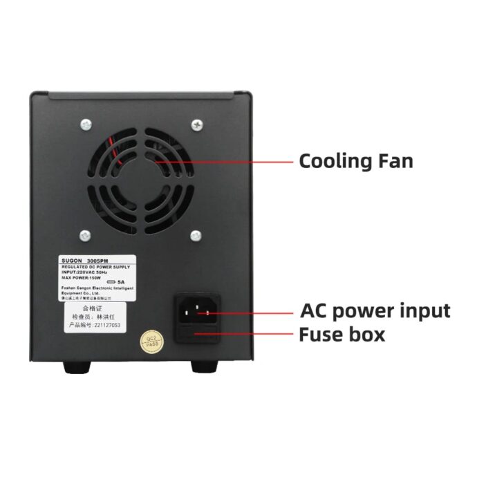 SUGON 3005PM DC POWER SUPPLY 30V 5A - Image 10