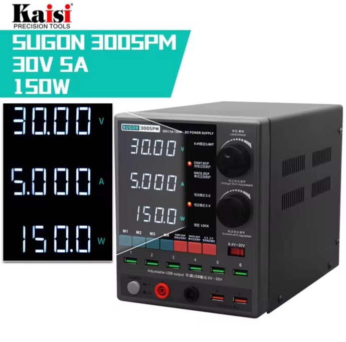 SUGON 3005PM DC POWER SUPPLY 30V 5A