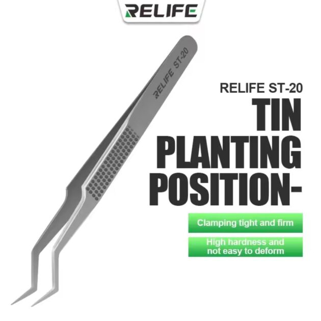 RELIFE ST-20 PRECISION TWEEZERS FOR CHIP PLACEMENT