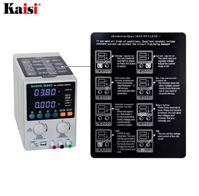 SUGON 3005D DC POWER SUPPLY 30V 5A - Image 3