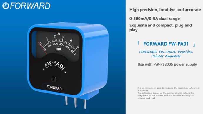 FORWARD FW-PA01 PRECISION POINTER AMMETER - Image 2