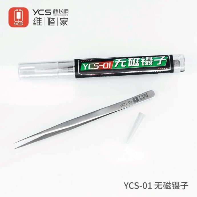 YCS 01 TWEEZERS PRECISION MOBILE PHONE REPAIR TOOLS