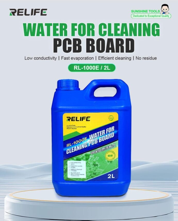 RELIFE RL-1000E WATER FOR CLEANING PCB BOARD 2L
