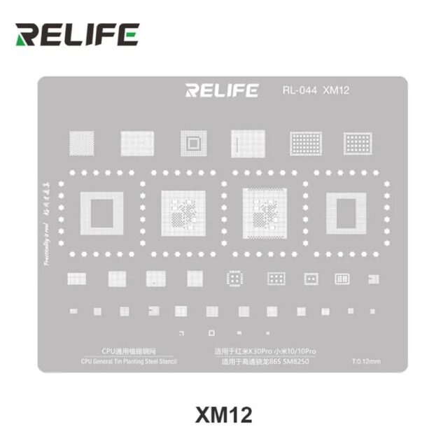 RELIFE RL-044 STENCIL XIAOMI XM12
