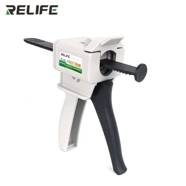 RELIFE RL-062 HIGH QUALITY MANUAL PROPELLING METAL BUCKLE GLUE GUN