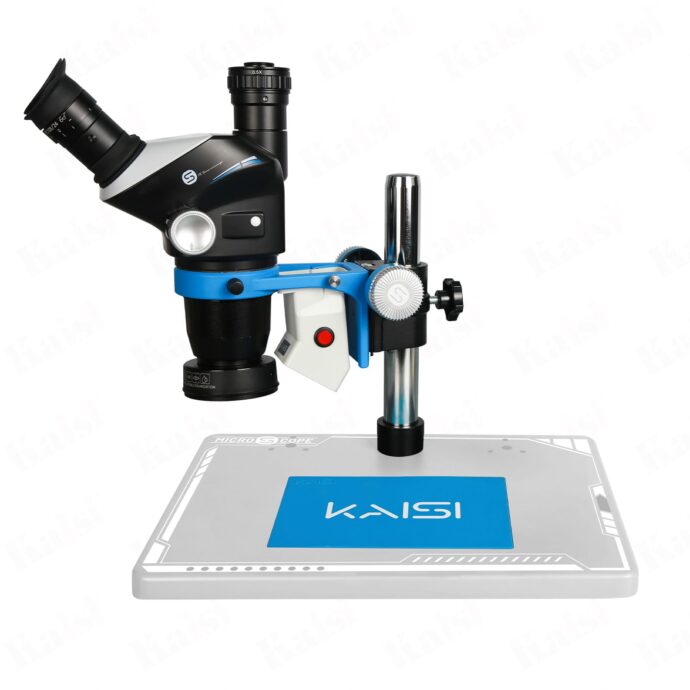 KAISI S8 6.7-52X ZOOM TRINOCULAR STEREO MICROSCOPE SET WITH TX1 4K VIDEO CAMERA - Image 6