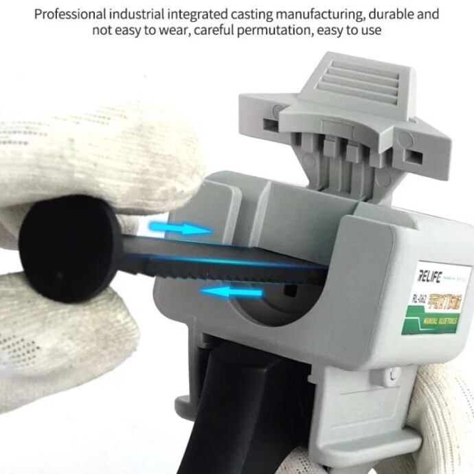 RELIFE RL-062 HIGH QUALITY MANUAL PROPELLING METAL BUCKLE GLUE GUN - Image 4