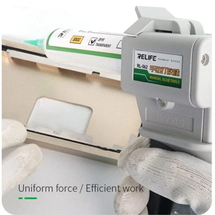 RELIFE RL-062 HIGH QUALITY MANUAL PROPELLING METAL BUCKLE GLUE GUN - Image 5