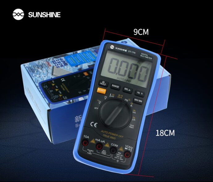 SUNSHINE DT-17N FULLY AUTOMATIC DIGITAL MULTIMETER - Image 7