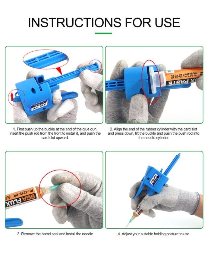 RELIFE RL-062A MANUAL GLUE GUN FOR MOBILE PHONE SOLDERING REPAIR - Image 3