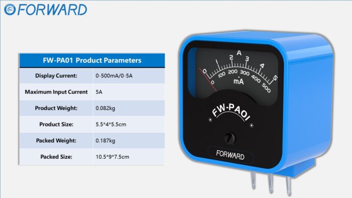 FORWARD FW-PA01 PRECISION POINTER AMMETER - Image 3